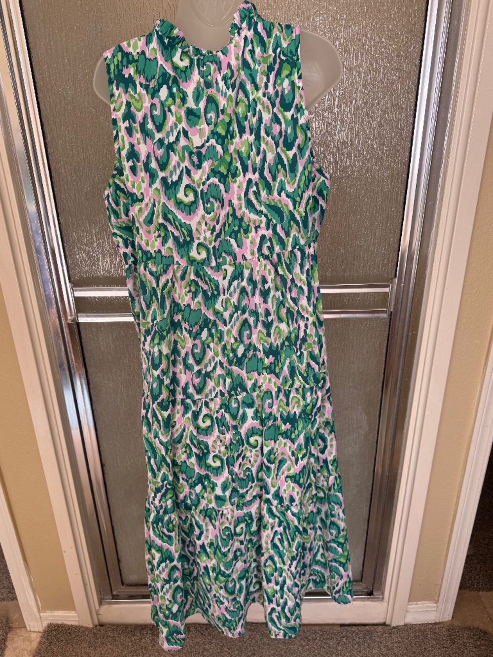 Women’s maxi summer dress PLUS size 3X, NWT - Picture 2 of 5